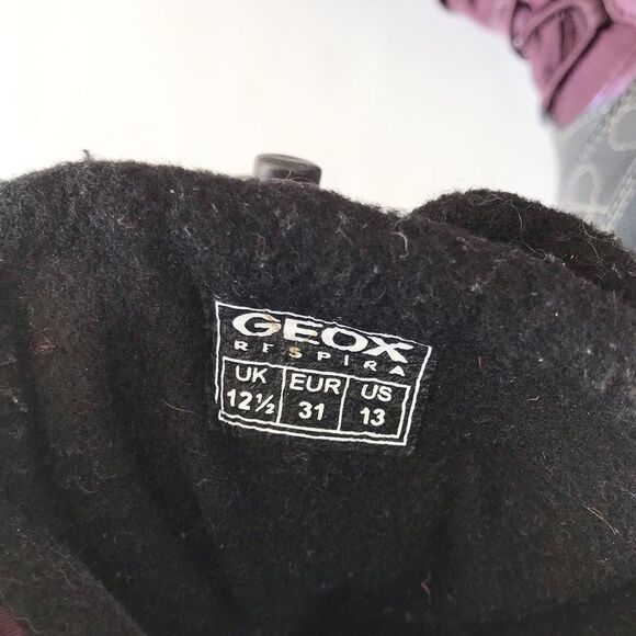 Geox purple amphibiox winter boots VGUC size 13 - Picture 8 of 8